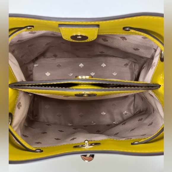 KATE SPADE Green Marti Bucket Bag - Picture 9 of 12